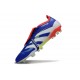 Adidas Predator Foldover Tongue Elite FG Niebieski Biały Czerwony