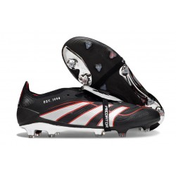 Adidas Predator Foldover Tongue Elite FG Czarny Biały Czerwony
