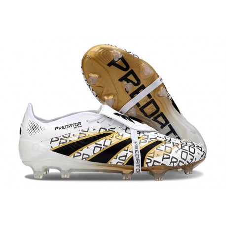 Adidas Predator FT 25 Elite FG Biały Czarny Złoto