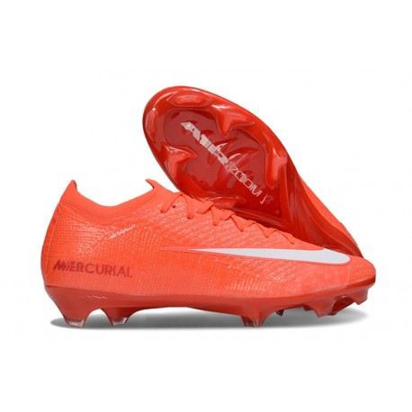 Nike Air Zoom Mercurial Vapor 16 Elite FG Czerwony Biały