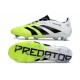 Buty Piłkarskie adidas Predator Elite FG Biały Czarny Zawistny
