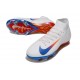 Buty Piłkarskie Nike Mercurial Superfly X Elite FG Biały Niebieski Czerwony