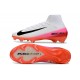 Buty Piłkarskie Nike Mercurial Superfly X Elite FG Biały Czerwony Czarny