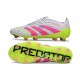 Buty Piłkarskie adidas Predator Elite FG Biały Różowy Zawistny