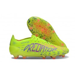 Buty Piłkarskie adidas Predator Elite FG Zielony Czerwony