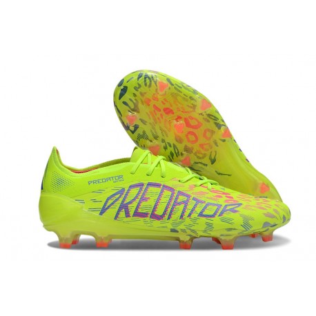 Buty Piłkarskie adidas Predator Elite FG Zielony Czerwony
