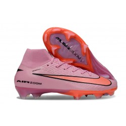 Buty Piłkarskie Nike Mercurial Superfly X Elite FG Różowy Pomarańczowy