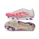 Buty Piłkarskie adidas Predator Elite FG Różowy Biały