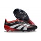 Buty Piłkarskie adidas Predator Elite FG Czarny Biały Czerwony