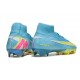Buty Piłkarskie Nike Mercurial Superfly X Elite FG Niebieski Zawistny
