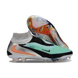 Korki Piłkarskie Nike Phantom 6 Elite High FG Zielony Czarny Czerwony