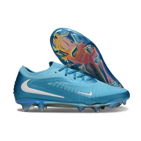 Buty Nike Phantom 6 Elite Low FG Niebieski Biały