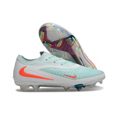 Buty Nike Phantom 6 Elite Niskie FG Biały Zielony Pomarańczo