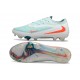 Buty Nike Phantom 6 Elite Niskie FG Biały Zielony Pomarańczo