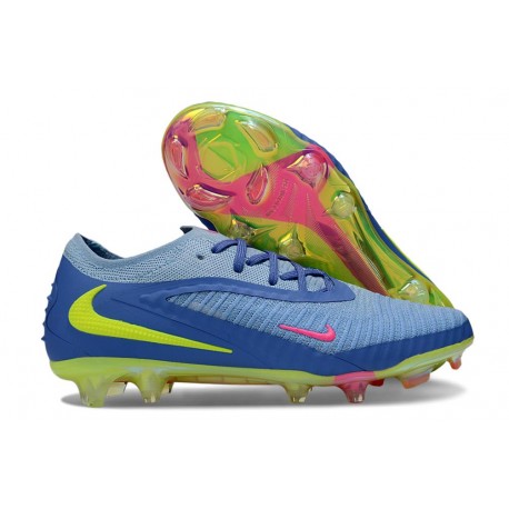 Buty Nike Phantom 6 Elite Niskie FG Niebieski Zawistny Różowy