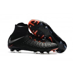 Buty piłkarskie Nike Hypervenom Phantom 3 DF FG Czarny metaliczny srebrny czarny antracyt