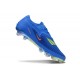 Buty Nike Phantom 6 Elite Niskie FG Niebieski Pomarańczowy