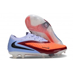 Buty Nike Phantom 6 Elite Niskie FG Niebieski Czerwony