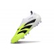 Buty adidas Predator Elite Laceless FG Biały Czarny Zawistny