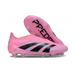 Buty adidas Predator Elite Laceless FG Różowy Czarny