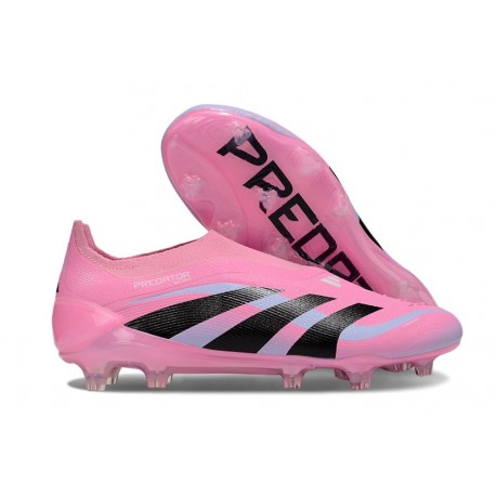 Buty adidas Predator Elite Laceless FG Różowy Czarny