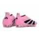 Buty adidas Predator Elite Laceless FG Różowy Czarny