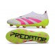 Buty adidas Predator Elite Laceless FG Biały Różowy Zawistny