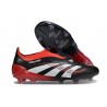 Buty adidas Predator Elite Laceless FG Czarny Biały Czerwony