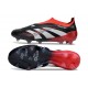 Buty adidas Predator Elite Laceless FG Czarny Biały Czerwony