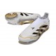 Buty adidas Predator Elite Laceless FG Biały Czarny Złoto