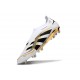 Buty adidas Predator Elite Laceless FG Biały Czarny Złoto