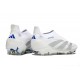 Buty adidas Predator Elite Laceless FG Biały Wilczy Niebieski