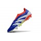 Buty adidas Predator Elite Laceless FG Niebieski Biały Czerwony