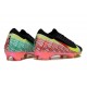 Nike Air Zoom Mercurial Vapor 16 Elite FG Czarny Zawistny Zielony Czerwony