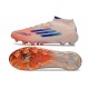 Korki Pilkarskie Adidas F50 Elite Mid FG Pomarańczowy Niebieski