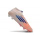 Korki Pilkarskie Adidas F50 Elite Mid FG Pomarańczowy Niebieski