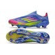 Korki Piłkarskie adidas F50+ LL FG Niebieski Zawistny Różowy