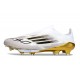 Korki Piłkarskie adidas F50+ LL FG Biały Czarny Złoto