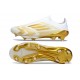 Korki Piłkarskie adidas F50+ LL FG Biały Złoto