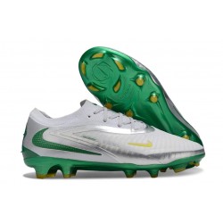 Buty Nike Phantom 6 Elite Niskie FG Biały Srebro Zielony