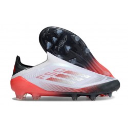 Adidas F50 Elite LL FG Buty Biały Czarny Czerwony