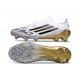 Adidas F50 Elite LL FG Buty Biały Czarny Złoto