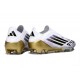 Adidas F50 Elite LL FG Buty Biały Czarny Złoto