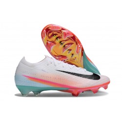 Nike Zoom Mercurial Vapor XVI Elite FG Biały Czarny Czerwony Niebieski