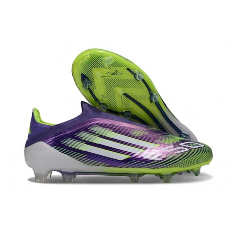 Adidas F50 Elite LL FG Buty Fioletowy Biały Zawistny 