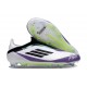 Adidas F50 Elite LL FG Buty X Messi Biały Czarny Fioletowy