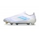 Adidas F50 Elite LL FG Buty Biały Srebro Niebieski