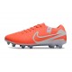 Nike Tiempo Legend 10 Elite FG Pomarańczowy Biały
