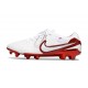 Nike Tiempo Legend 10 Elite FG Biały Czerwony