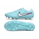 Nike Tiempo Legend 10 Elite FG Niebieski Biały